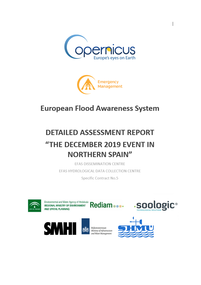 Assessment Report Floods Spain December 2019