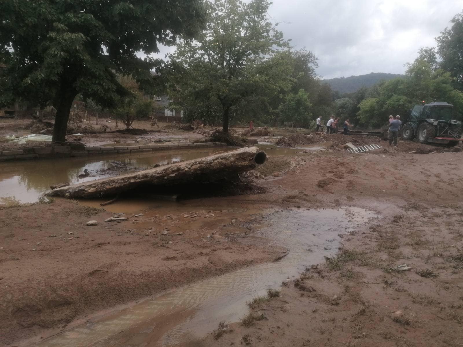 Flood damage in Tsarevo, Bulgaria, following Storm Daniel in September 2023. Credit: Municipality of Tsarevo