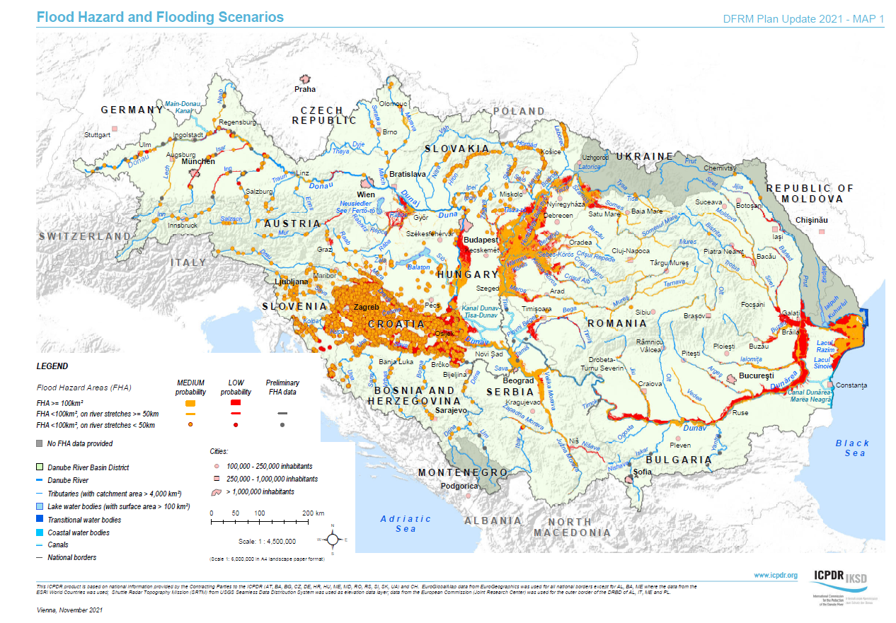 Danube flood risk management - Figure 1