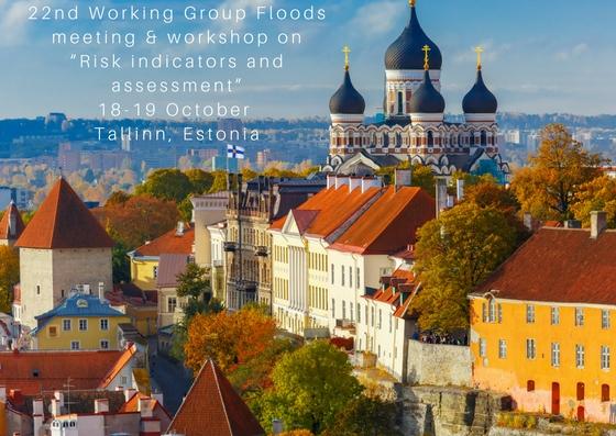 22nd Working Group Floods meeting & workshop, 18-19 October, Tallinn, Estonia