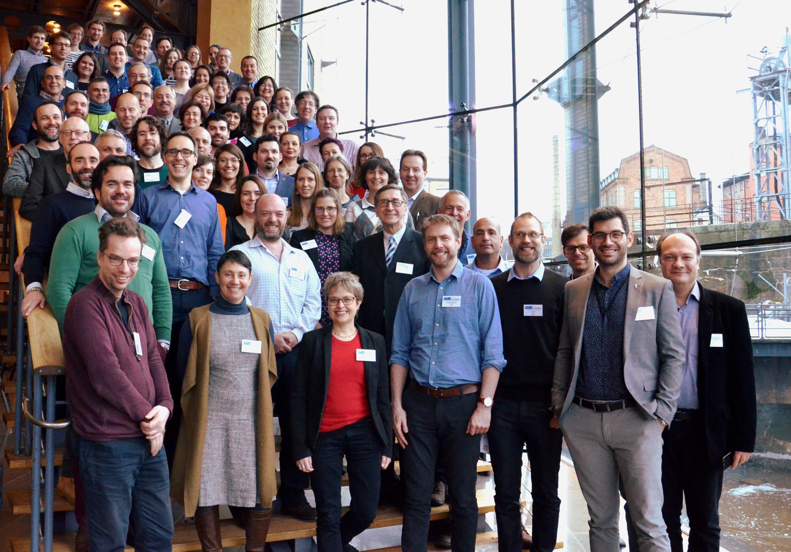 Participants at the 13th annual EFAS meeting in Norrköping, Sweden, 13-14 March 2018.