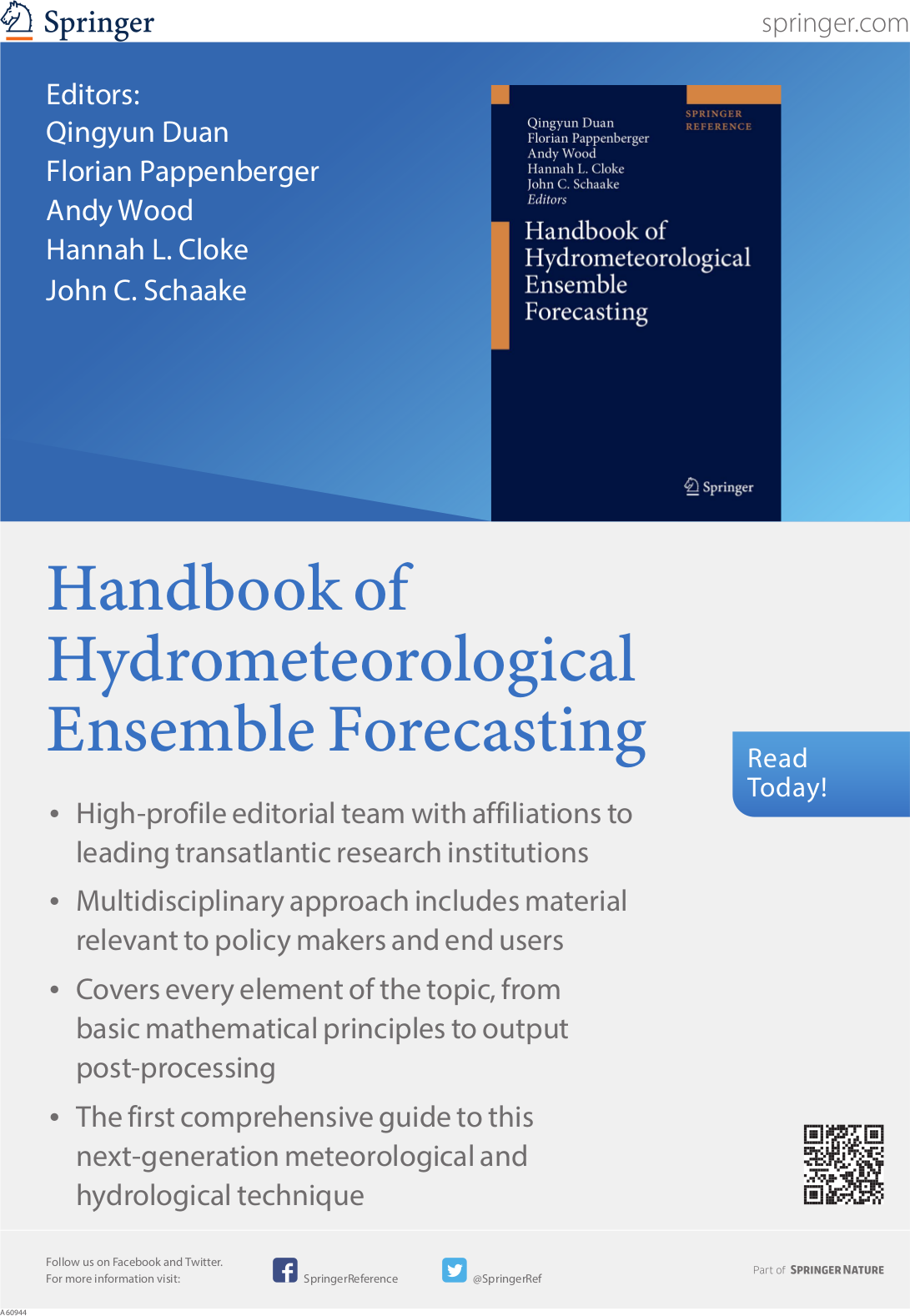 Handbook of Hydrometeorological Forecasting