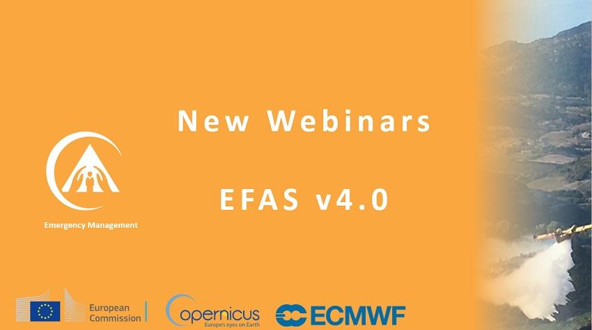 New Webinars - EFAS v4.0