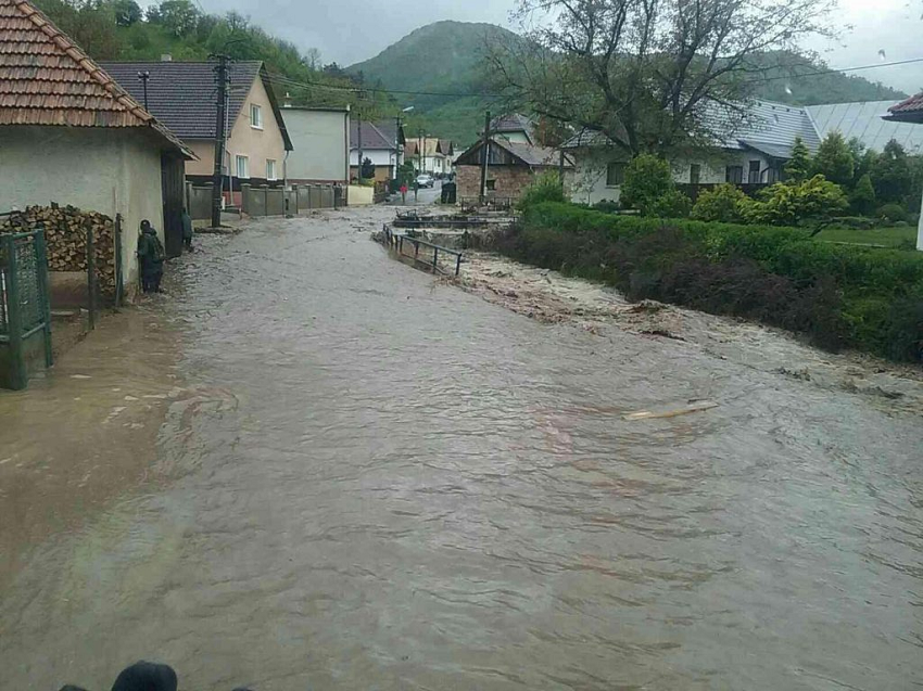 Flash Floods in Žarnovica District, Slovakia, May 2021. Credit: HaZZ
