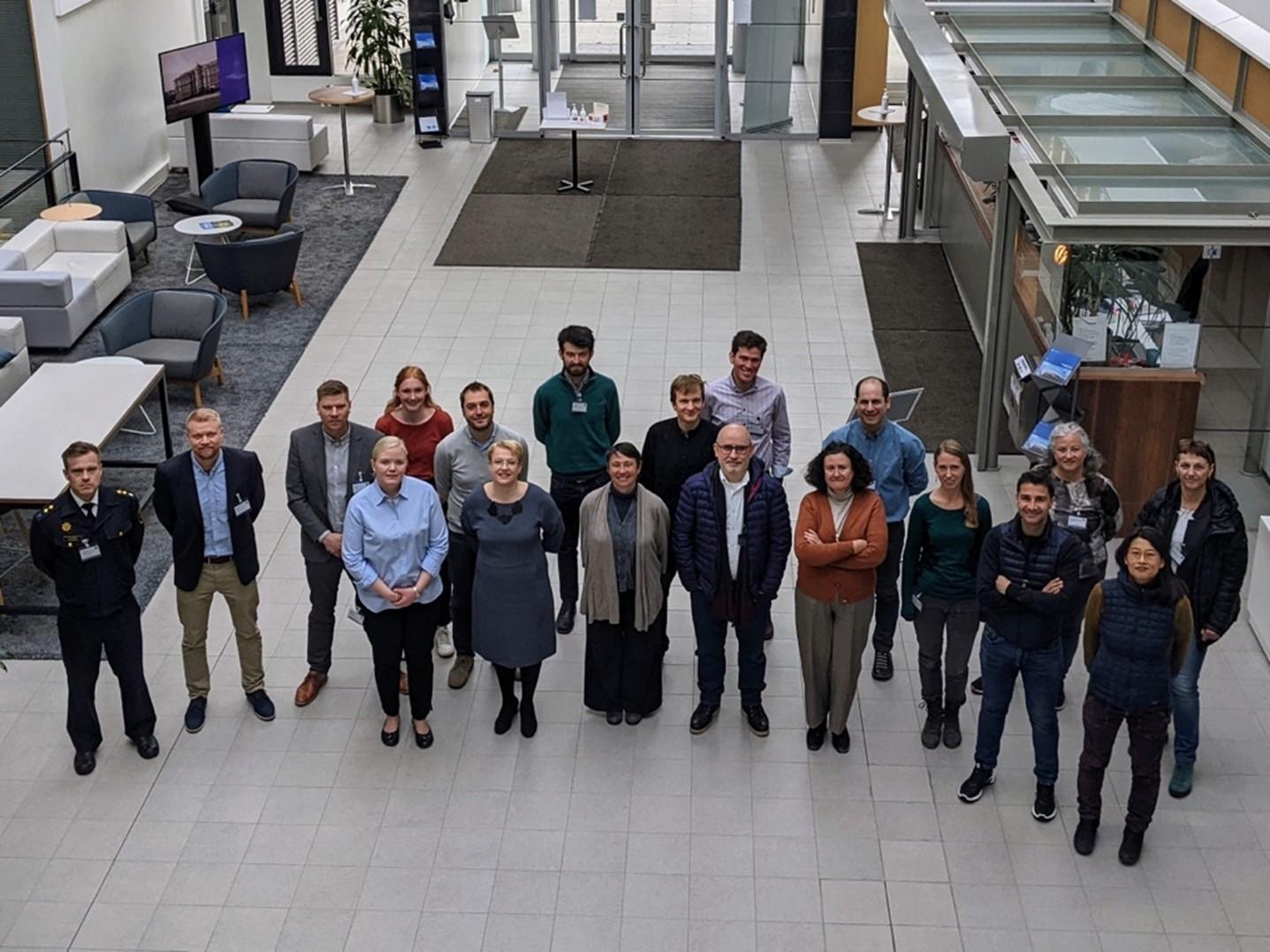 Figure 1: The on-site participants of the final TAMIR workshop, coordinated by the Finnish Meteorological Institute (FMI) hosted in Helsinki, Finland.