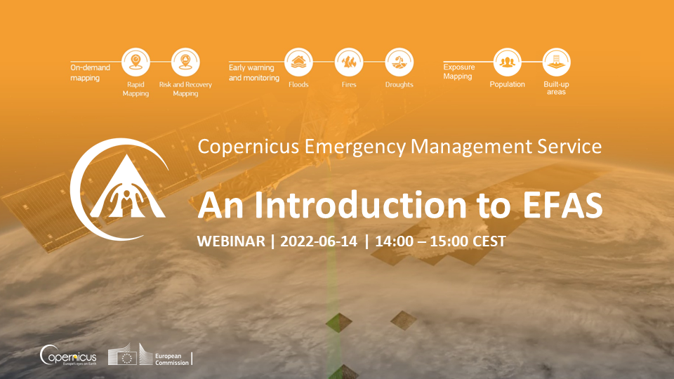 Webinar: An Introduction to EFAS, the European Flood Awareness System