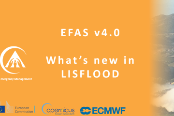 What's new in LISFLOOD - EFAS v4.0