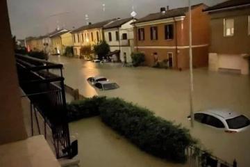 Floods in Emilia-Romagna, Italy, 16 May 2023. Photo Civil Protection Emilia-Romagna